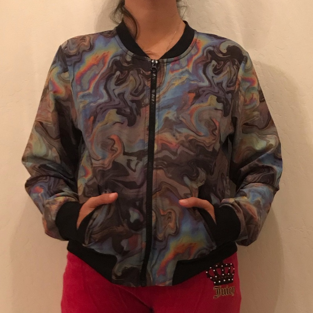 Psychedelic Zip Up